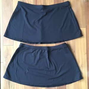 Two black skirts